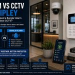 Shipley Burglar Alarms vs CCTV Guide: Do You Really Need a Burglar Alarm If You Already Have CCTV?